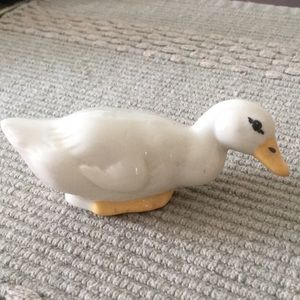 Porcelain Duck Figurine